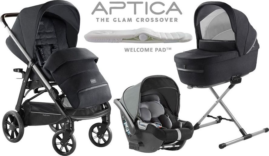 Inglesina Set 4v1 Aptica Darwin Mystic Black 2019 - obrázek 1