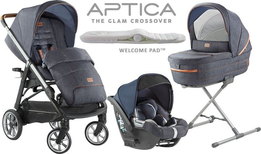 Inglesina Set 4v1 bez podvozku Aptica Indigo Denim 2019 - obrázek 1
