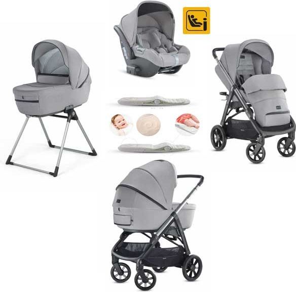 Inglesina Set 4v1 Aptica Darwin Silk Grey 2021 - obrázek 1