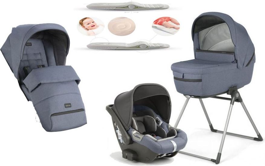 Inglesina Set 4v1 bez podvozku Aptica Darwin Alaska Blue 2021 - obrázek 1