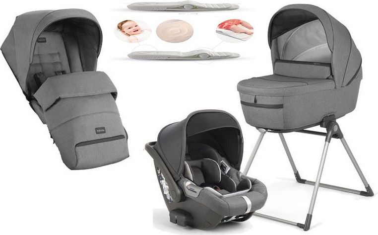 Inglesina Set 4v1 bez podvozku Aptica Darwin Kensington Grey 2021 - obrázek 1