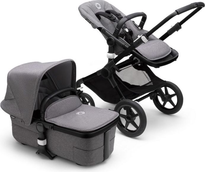Bugaboo Fox3 Base Black/Grey Melange 2022 - obrázek 1