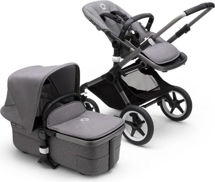 Bugaboo Fox3 Base Graphite/Grey Melange 2022 - obrázek 1