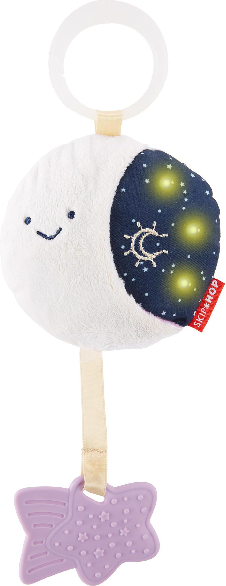 SKIP HOP Hračka na C kroužku svítící a hudební Měsíček Celestial Dreams Moonglow 0 m + - obrázek 1