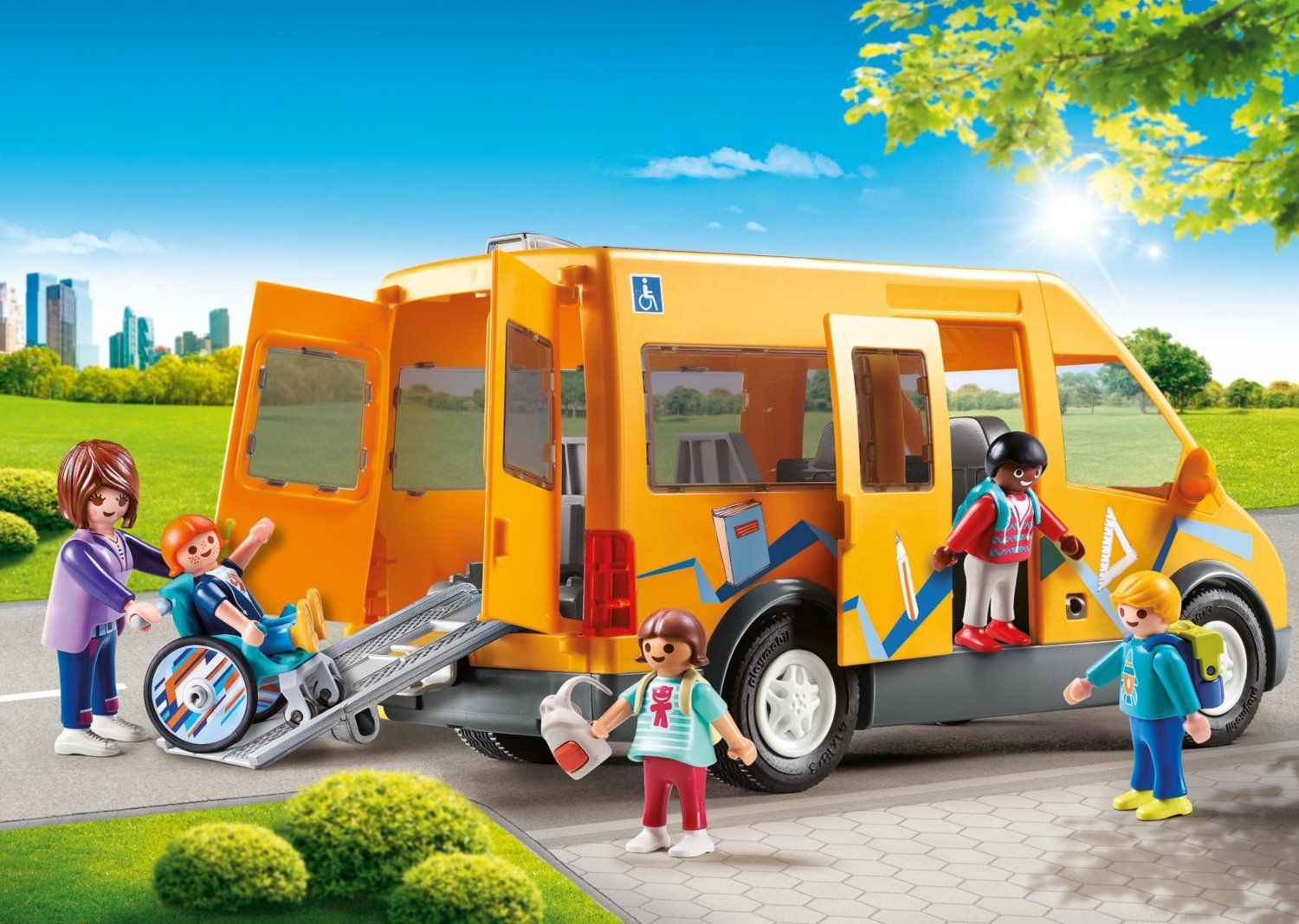 Playmobil 9419 školní autobus - obrázek 2