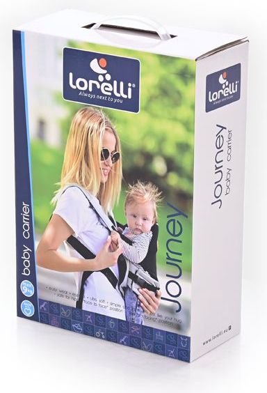 Lorelli Dětské nosítko Journey Dark Blue&Grey 2021 - obrázek 2