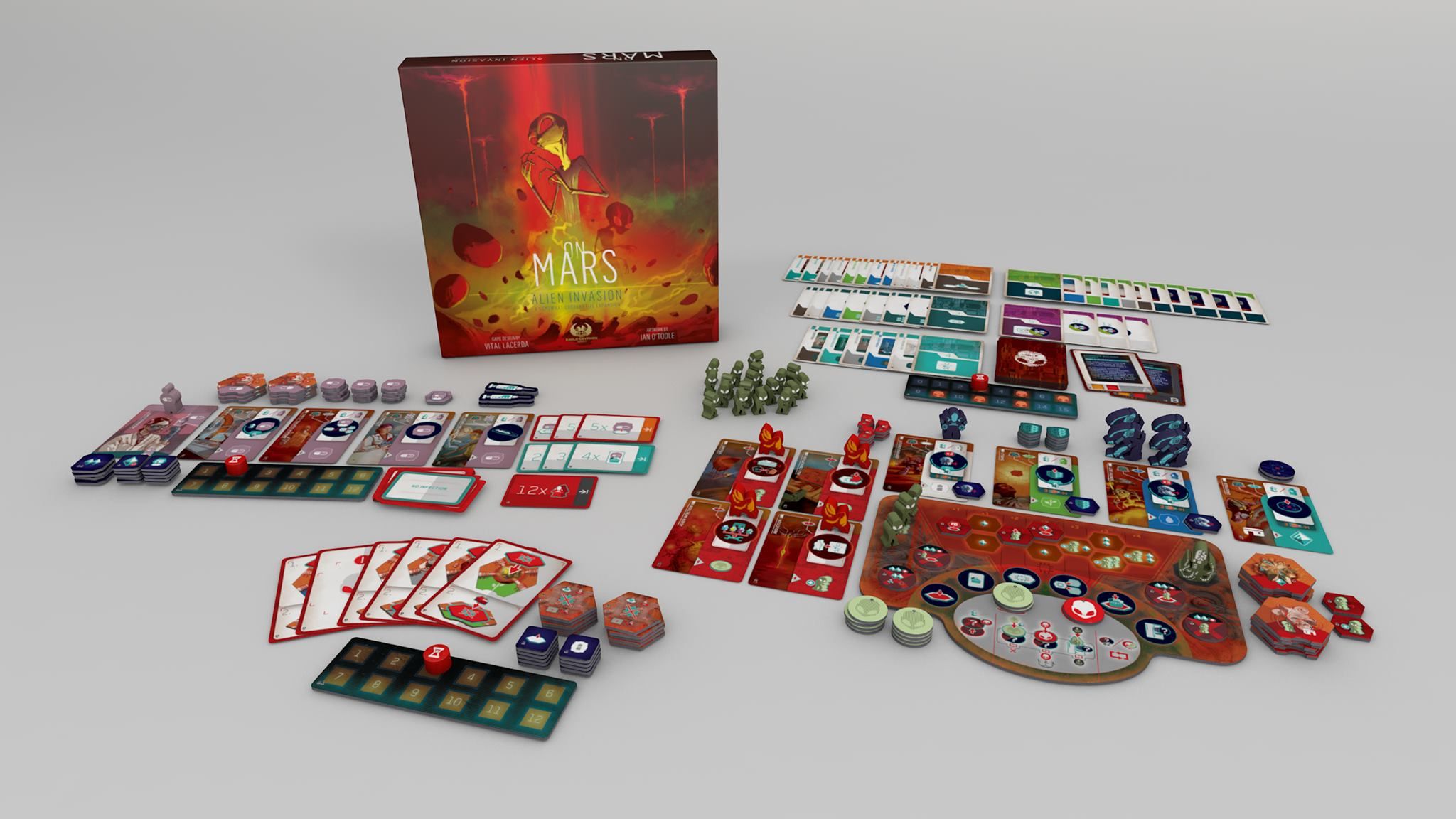 TLAMA games On Mars: Alien Invasion CZ/EN - obrázek 2