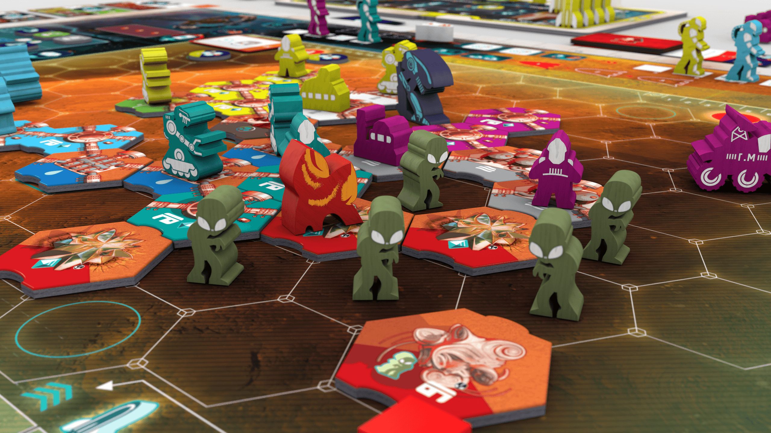 TLAMA games On Mars: Alien Invasion CZ/EN - obrázek 3
