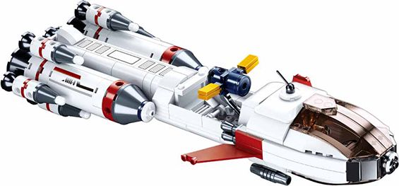 Sluban Space M38-B0925 Saturnská expediční raketa - obrázek 2