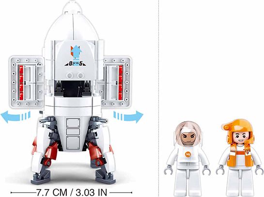 Sluban Space M38-B0923 Přistávací modul expedice Saturn - obrázek 3
