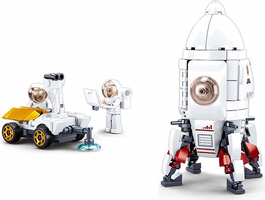 Sluban Space M38-B0923 Přistávací modul expedice Saturn - obrázek 4