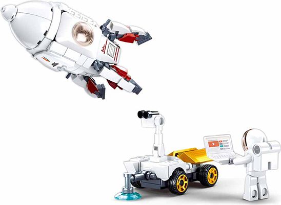 Sluban Space M38-B0923 Přistávací modul expedice Saturn - obrázek 5