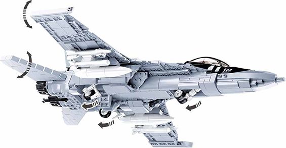 Sluban Army Model Bricks M38-B0928 Super Bumblebee Stíhačka - obrázek 4