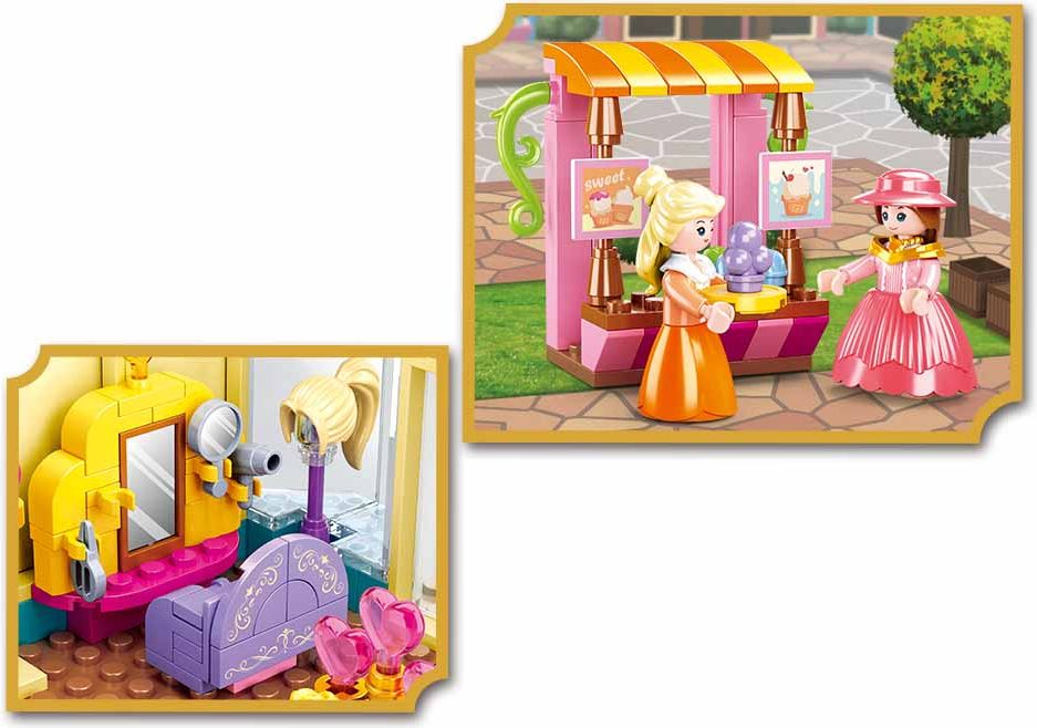 Sluban Girls Dream Village M38-B0906 Dobový salon krásy - obrázek 4