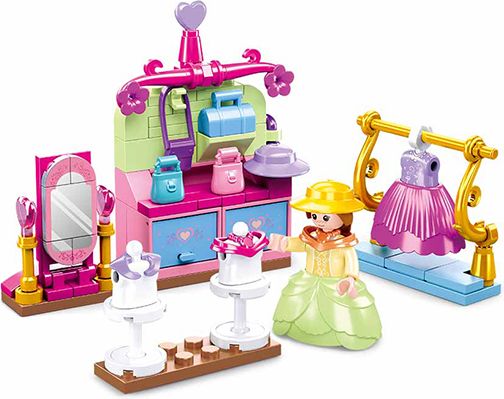 Sluban Girls Dream Village M38-B0903 Dobový obchod s oblečením - obrázek 2