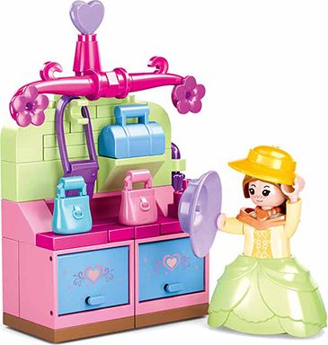 Sluban Girls Dream Village M38-B0903 Dobový obchod s oblečením - obrázek 4