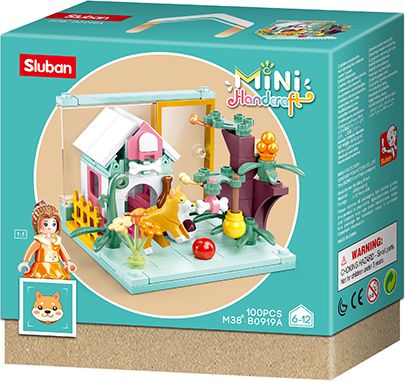 Sluban Mini Handcraft M38-B0919A Domeček pro pejska - obrázek 1