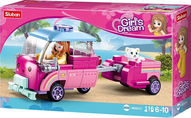 Sluban Girls Dream M38-B0921C Kočičí vůz - obrázek 1