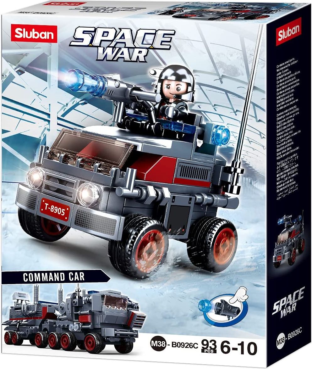 Sluban Space War 6into1 M38-B0926C Vozidlo s vodními děly - obrázek 1