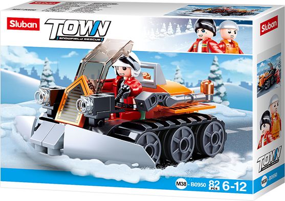 Sluban Town M38-B0950 Záchranný sněžný pluh - obrázek 1