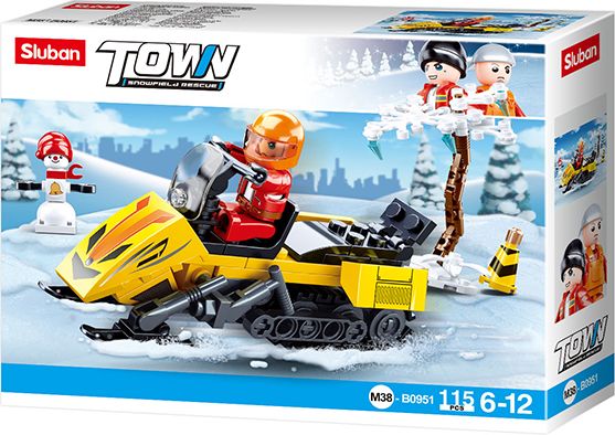 Sluban Town M38-B0951 Sněžný záchranný skůtr - obrázek 1
