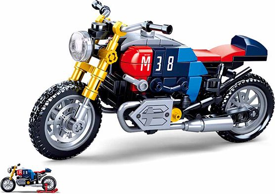 Sluban Model Bricks M38-B0958 Motorka Café racer - obrázek 3