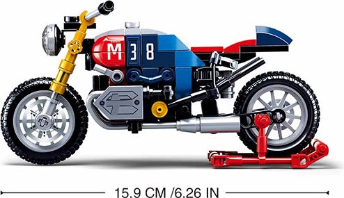 Sluban Model Bricks M38-B0958 Motorka Café racer - obrázek 4