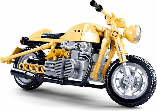 Sluban Model Bricks M38-B0959 Armádní motorka - obrázek 2