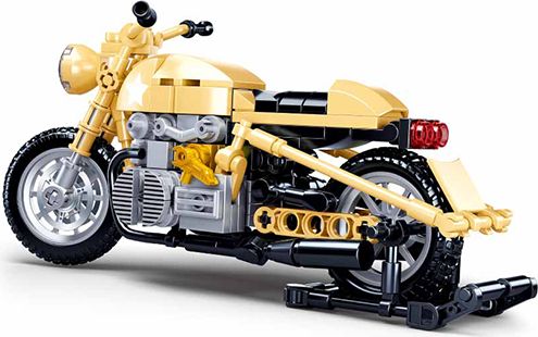 Sluban Model Bricks M38-B0959 Armádní motorka - obrázek 5