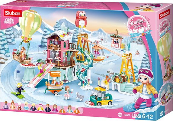 Sluban Girls Dream M38-B0962 Zimní zábavné středisko - obrázek 1