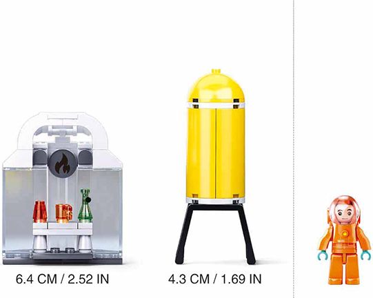 Sluban Hasiči M38-B0963 Dalkově ovládaný robot - obrázek 4