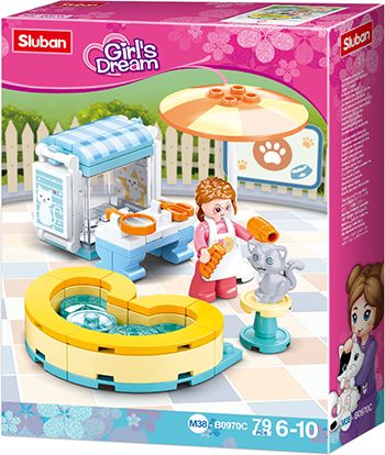 Sluban Girls Dream M38-B0970C Kočičí salón - obrázek 1