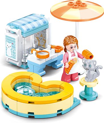 Sluban Girls Dream M38-B0970C Kočičí salón - obrázek 2