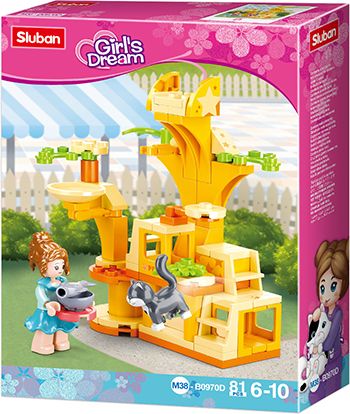 Sluban Girls Dream M38-B0970D Cvičiště pro kočičky - obrázek 1