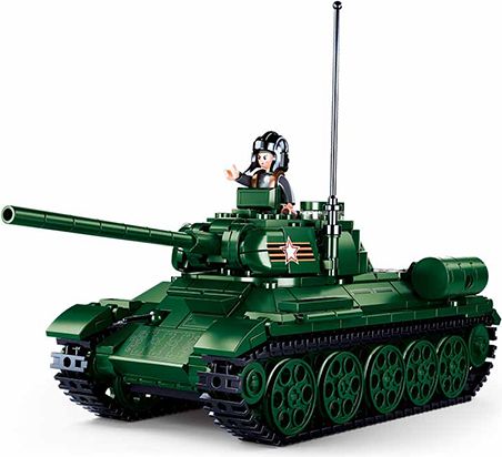 Sluban Model Bricks M38-B0982 Tank T34-85 - obrázek 2