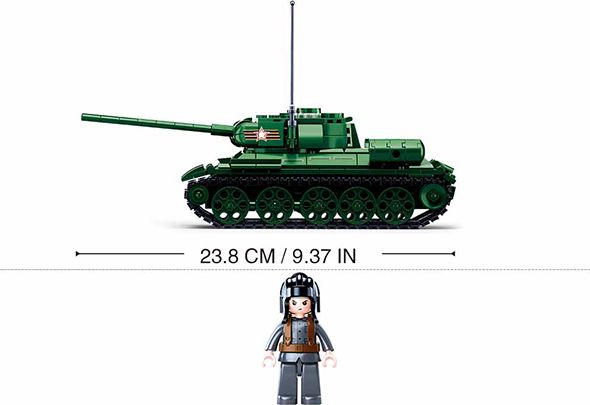 Sluban Model Bricks M38-B0982 Tank T34-85 - obrázek 3