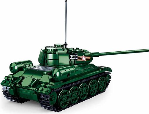 Sluban Model Bricks M38-B0982 Tank T34-85 - obrázek 4