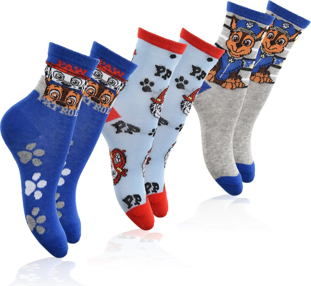 Chlapecké ponožky PAW PATROL modré Velikost: 23-26 - obrázek 1