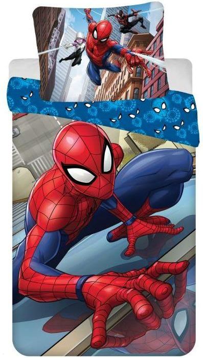 JERRY FABRICS Povlečení Spiderman 05 micro Polyester - mikrovlákno, 140/200, 70/90 cm - obrázek 1