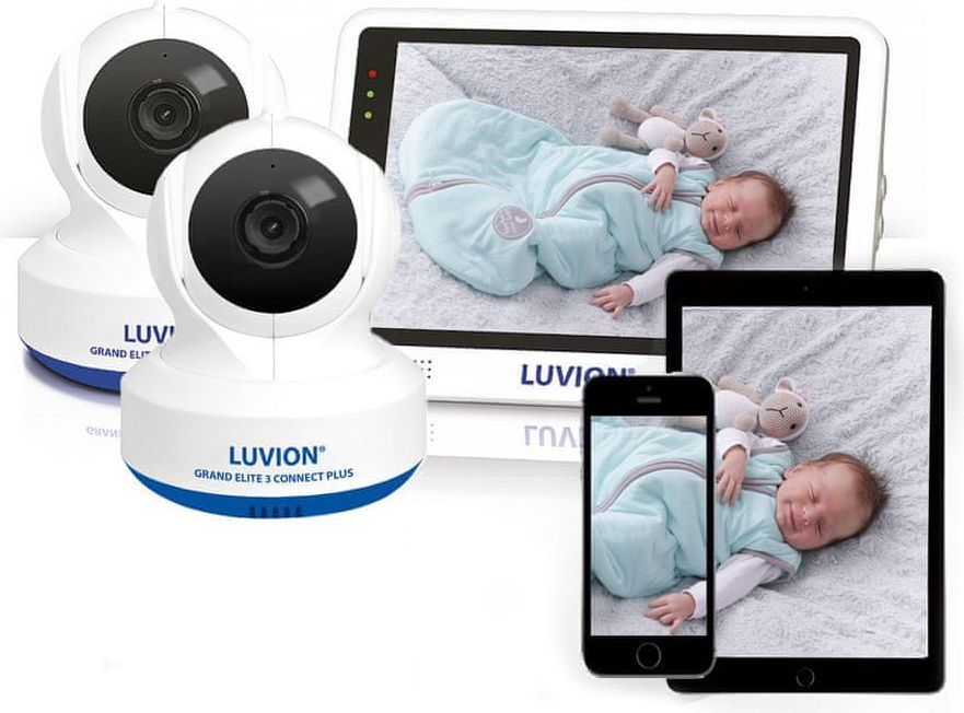 Luvion Luvion Videochůvička GRAND ELITE 3 CONNECT PLUS s dvěma kamerami - obrázek 1