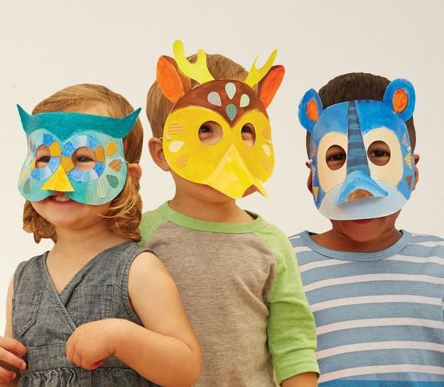 Petitcollage kreativní sada - Zvířecí masky - obrázek 3