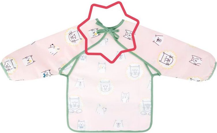 Badabulle Bryndák s rukávkama Soft Pink 2021 - obrázek 2