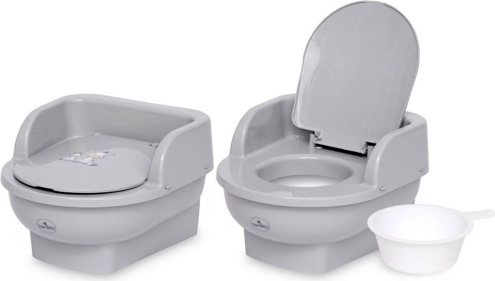 Lorelli Nočník Throne Zebra Grey 2021 - obrázek 1