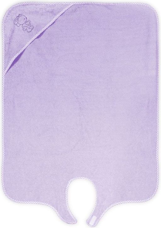 Lorelli Dětská osuška s kapucí 100x80 cm Duo Violet 2021 - obrázek 1