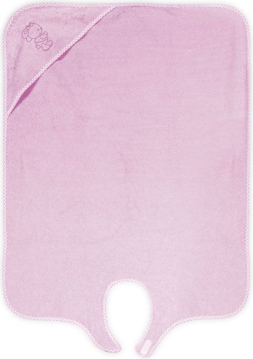 Lorelli Dětská osuška s kapucí 100x80 cm Duo Pink 2021 - obrázek 1