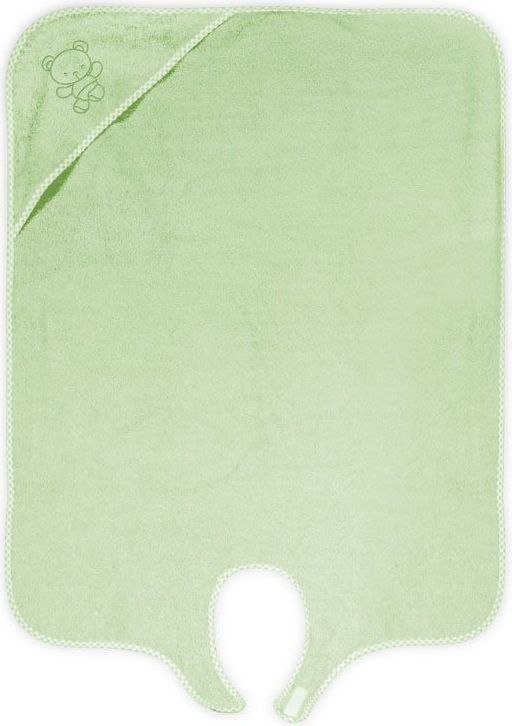 Lorelli Dětská osuška s kapucí 100x80 cm Duo Green 2021 - obrázek 1