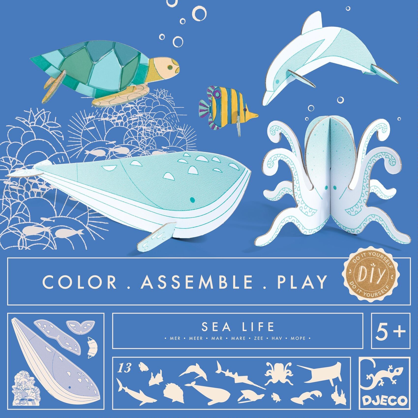 DJECO DIY Sea life - obrázek 1
