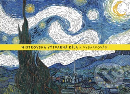 Mistrovská výtvarná díla k vybarvování - - obrázek 1