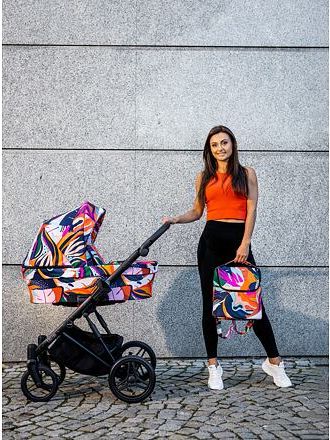 Kočárek Kunert Lazzio trojkombinace černý + zigzag - obrázek 35