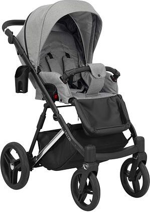 Kočárek Kunert Lazzio Premium trojkombinace stříbrný rám šedý - obrázek 3